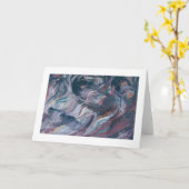 Ungewissheiten I. Die Abschiede (Triptychon) 1911 Karte (Gelbe Blume)