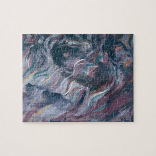 Ungewissheiten I. Die Abschiede (Triptychon) 1911 Puzzle