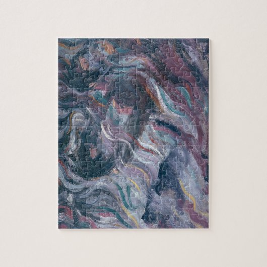 Ungewissheiten I. Die Abschiede (Triptychon) 1911 Puzzle (Vertikal)