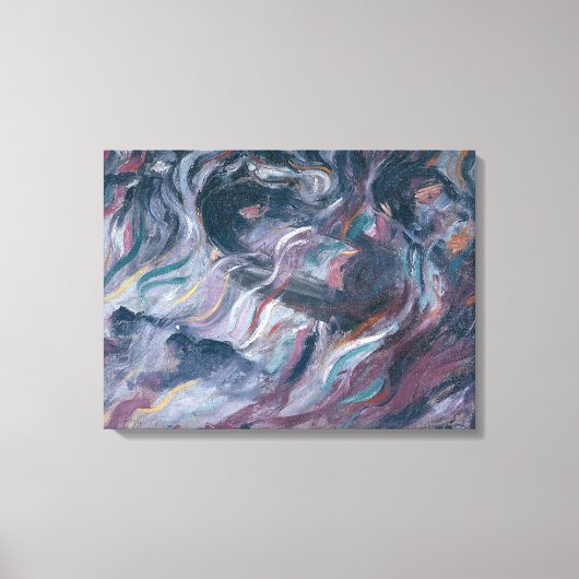 Ungewissheiten I. The Farewells (triptych) 1911 (o Leinwanddruck (Vorderseite)