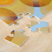 Ungewöhnlich gelb geometrisch puzzle (Seite)