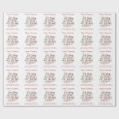 Ungewöhnlich ließ uns verehren Ihn Name Frohe Weih Geschenkpapier (Flach)