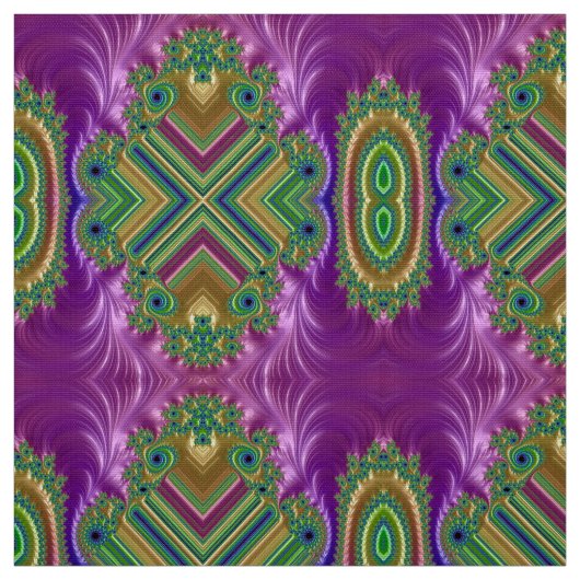 UNGEWÖHNLICH NIEDLICH! ~ Pink Green Blue Orange 3D Stoff (Muster)