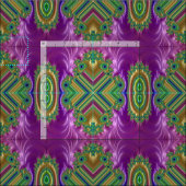 UNGEWÖHNLICH NIEDLICH! ~ Pink Green Blue Orange 3D Stoff (Kachel)
