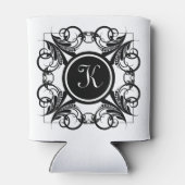 Ungewöhnlich schön mit Monogramm Dosenkühler (Rückseite)