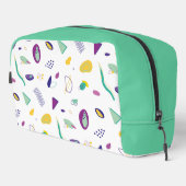 Ungewöhnliche abstrakte Formen. Waschbeutel (Rechte Ecke)