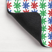 Ungewöhnliche abstrakte Muster-Mauspad Mousepad (Ecke)