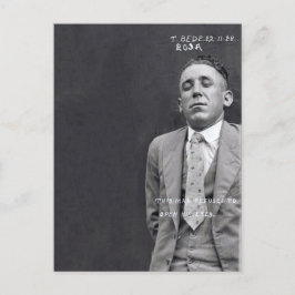 Ungewöhnliche antike Kriminaldieb-Tasse Fotografie Postkarte