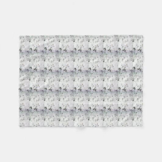 Ungewöhnliche Bird Foot Print Fleece Blankon (Vorderseite (Horizontal))