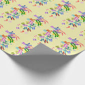 Ungewöhnliche Chromosomen DNA Designer Packpapier (Ecke)