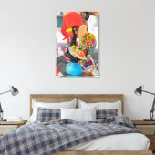 Ungewöhnliche Erholung des Hühnerlöffels Leinwanddruck (Insitu (Schlafzimmer))