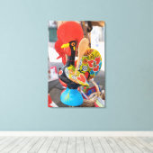 Ungewöhnliche Erholung des Hühnerlöffels Leinwanddruck (Insitu (Holzboden))