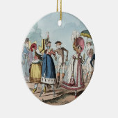 Ungewöhnliche Fashions Keramikornament (Rechts)