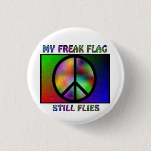 Ungewöhnliche Flagge Button