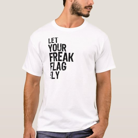 Ungewöhnliche Flagge T-Shirt (Vorderseite)