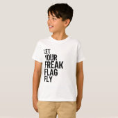 Ungewöhnliche Flagge T-Shirt (Vorne ganz)