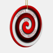 Ungewöhnliche geistliche Feiertage Frohe Weihnacht Keramik Ornament (Rechts)