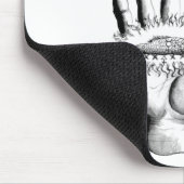 Ungewöhnliche Handsun-Alchimie Steampunk Mousepad (Ecke)