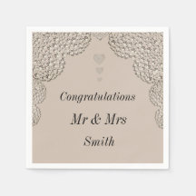 Ungewöhnliche hübsche Hochzeit personalisierte Ser