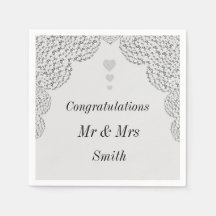 Ungewöhnliche hübsche Hochzeit personalisierte Ser