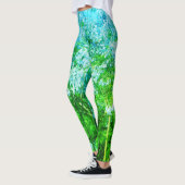 Ungewöhnliche Leggings-Design-Frau Leggings (Links)