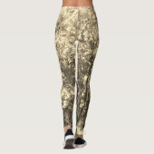 Ungewöhnliche Leggings-Design-Frau Leggings (Rückseite)