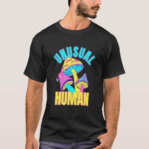 Ungewöhnliche menschliche unbeholfene verschiedene T-Shirt