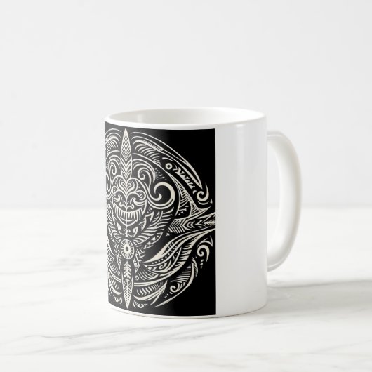 Ungewöhnliche Stammes-Tasse 2 Kaffeetasse (VorderseiteRechts)