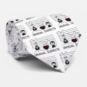 Ungewöhnliche Verdächtige Krawatte (Gerollt)