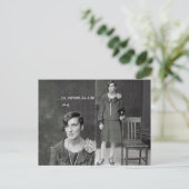 Ungewöhnliche Vintage Tasse Fotografie Postc Postkarte (Stehend Vorderseite)