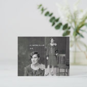 Ungewöhnliche Vintage Tasse Fotografie Postc Postkarte (Stehend Vorderseite)