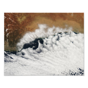 Ungewöhnliche Wolkenbildungen Fotodruck