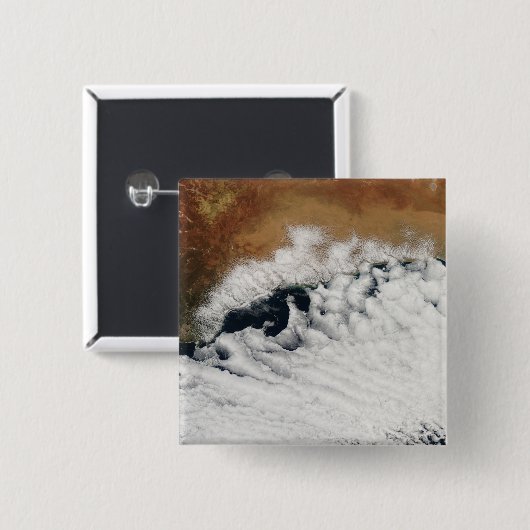 Ungewöhnliche Wolkenformationen Button (Vorne & Hinten)