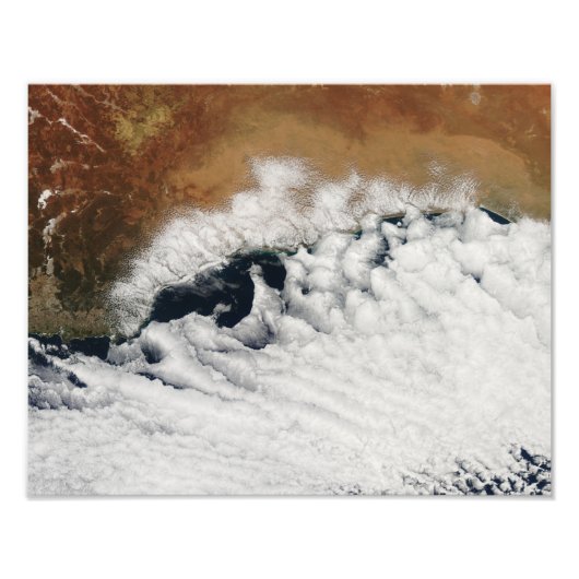Ungewöhnliche Wolkenformationen Fotodruck (Vorne)
