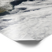 Ungewöhnliche Wolkenformationen Fotodruck (Ecke)