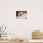 Ungewöhnliche Wolkenformationen Poster (Küche)