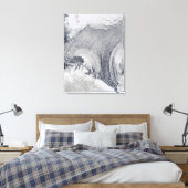 Ungewöhnliche Wolkenformationen über der Barentsse Leinwanddruck (Insitu (Schlafzimmer))