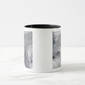 Ungewöhnliche Wolkenformationen über der Barentsse Tasse (Zentrum)