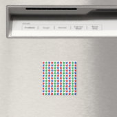 Ungewöhnlicher abstrakter Muster-Magnet Magnet (In Situ (Geschirrspüler))