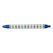 Ungewöhnlicher abstrakter Musterstift Kugelschreiber (Vorderseite)