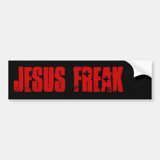 Ungewöhnlicher Autoaufkleber Jesuss