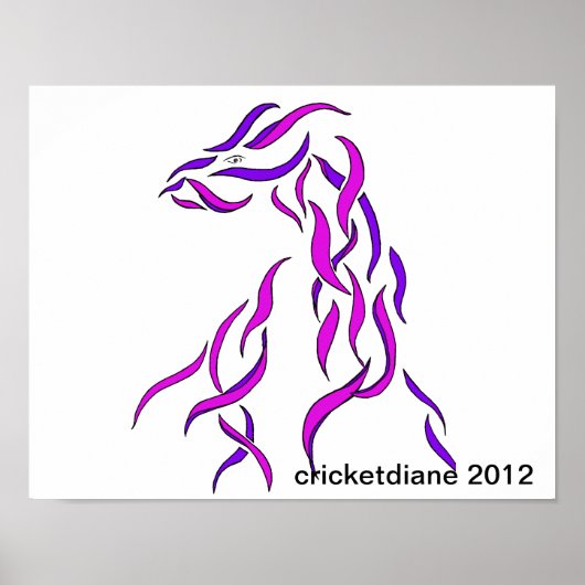 Ungewöhnlicher Multifunktionsdrache - CricketDiane Poster (Vorne)