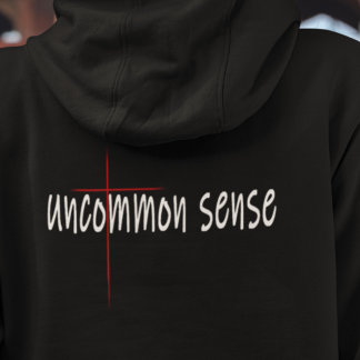 Ungewöhnlicher Sinn des Kreuzes Hoodie
