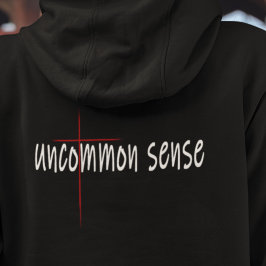 Ungewöhnlicher Sinn des Kreuzes Hoodie