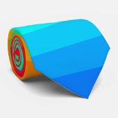 Ungewöhnlicher Spaß-Sommer-Regenbogen färbt STOLZ Krawatte (Gerollt)