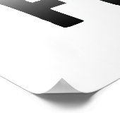 Ungewöhnlicher Stolz Poster (Ecke)