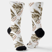 Ungewöhnlicher Unsinn (Hummer Quadrille Wonderland Socken (Gewinkelt)