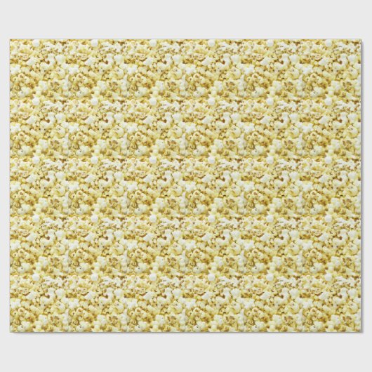 Ungewöhnliches Funky cooles Popcorn Geschenkpapier (Flach)