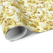 Ungewöhnliches Funky cooles Popcorn Geschenkpapier (Rolleneckpunkt)