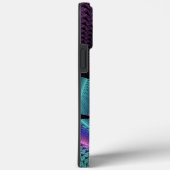 Ungewöhnliches Gemustertes Fantasy Blume Fraktal Case-Mate iPhone Hülle (Rückseite / Rechts)